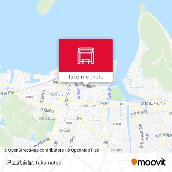 県立武道館 map