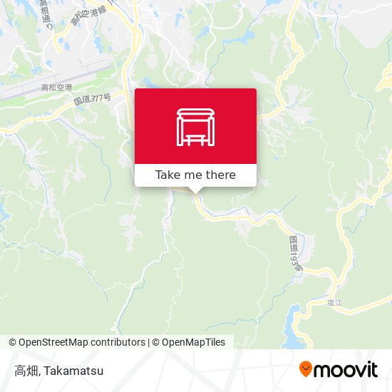 高畑 map