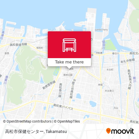 高松市保健センター map