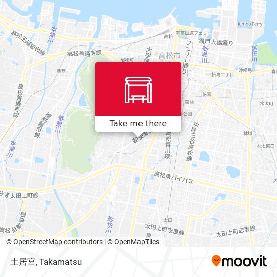 土居宮 map