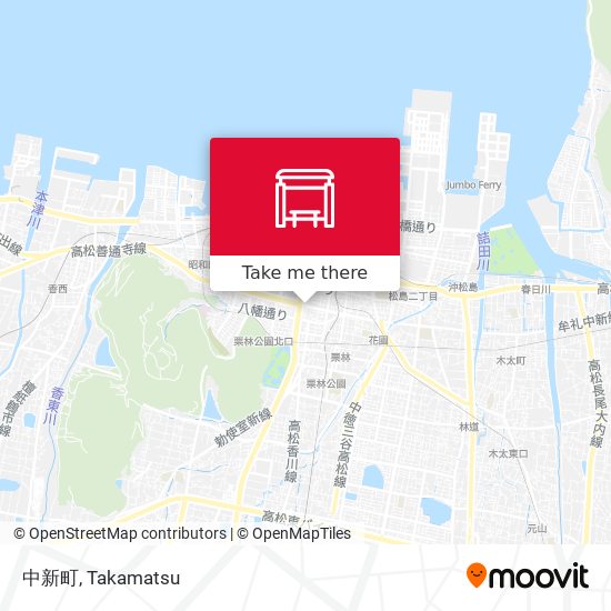 中新町 map