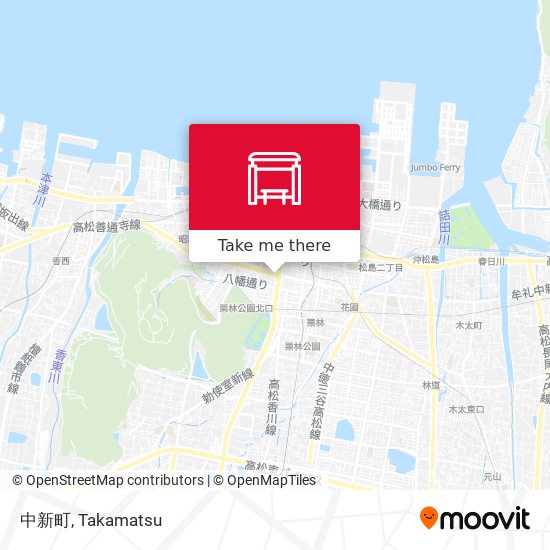 中新町 map