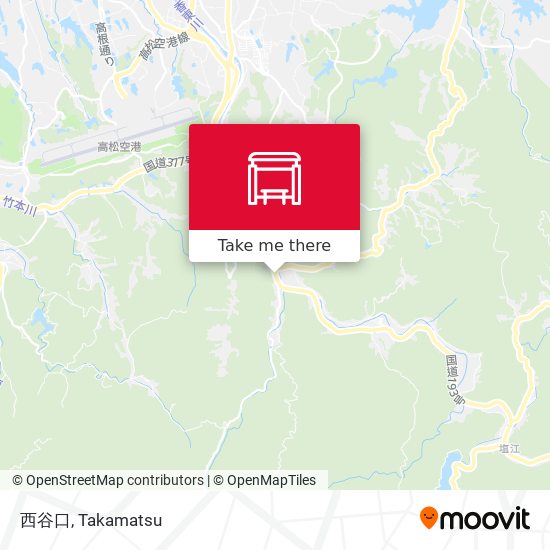 西谷口 map