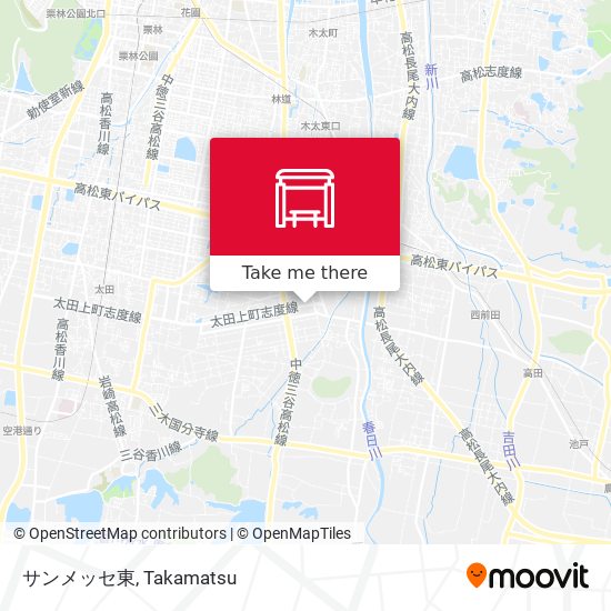 サンメッセ東 map