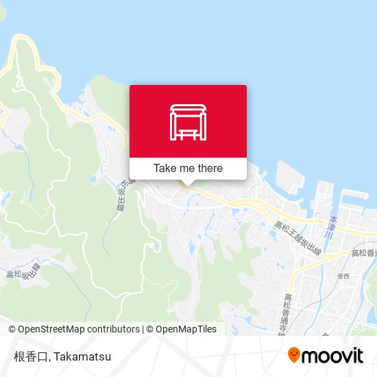 根香口 map