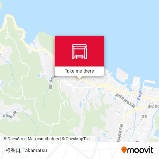 根香口 map