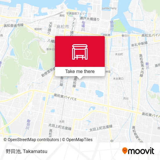 野田池 map