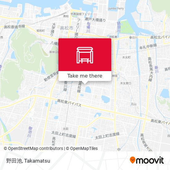野田池 map