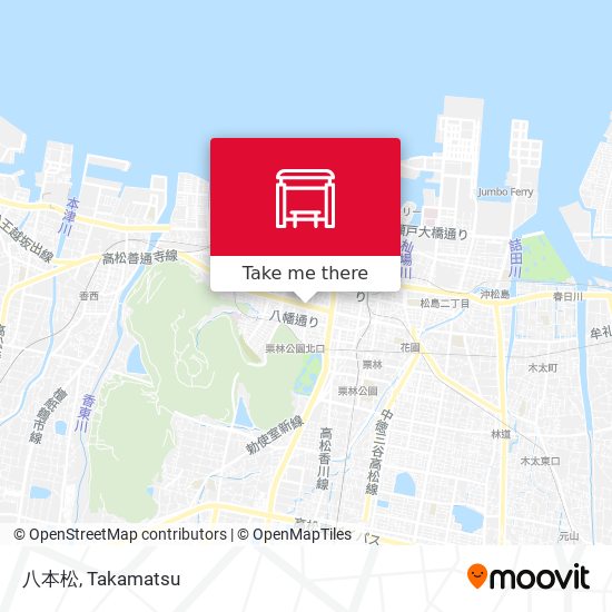 八本松 map