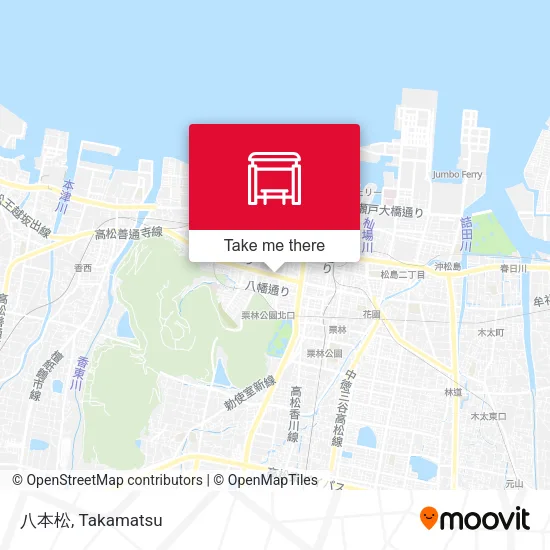 八本松 map