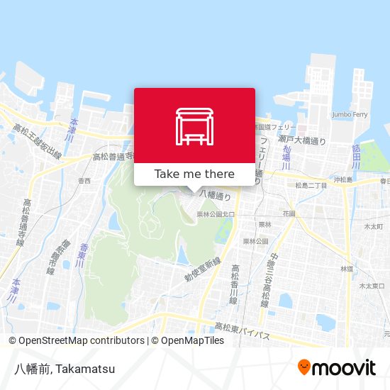 八幡前 map