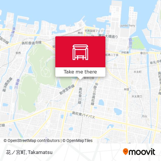 花ノ宮町 map