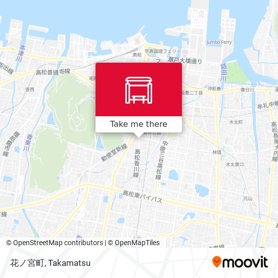 花ノ宮町 map