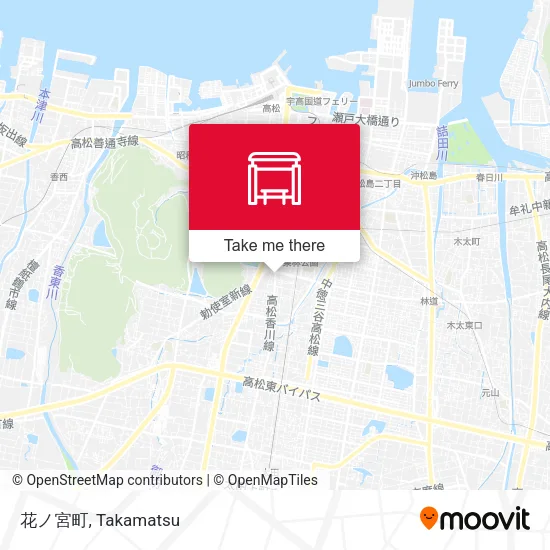 花ノ宮町 map