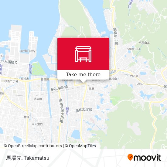 馬場先 map
