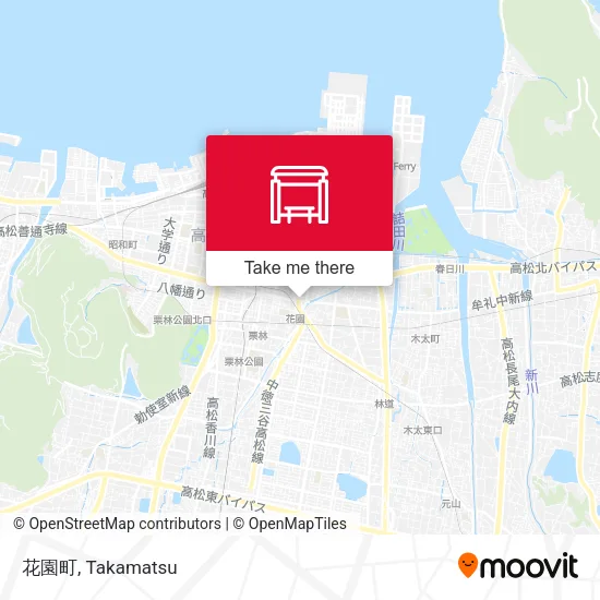 花園町 map