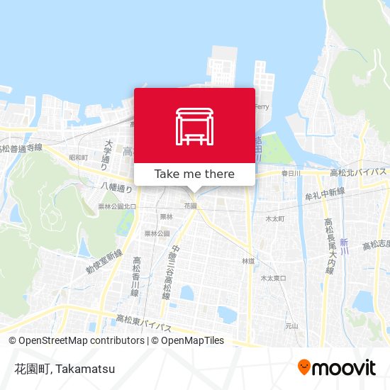 花園町 map