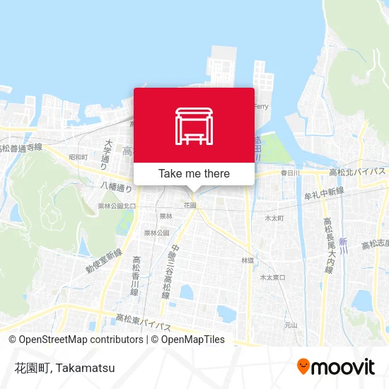 花園町 map