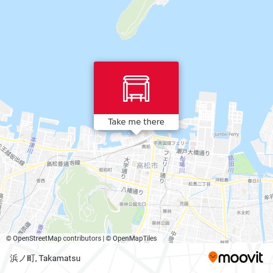 浜ノ町 map