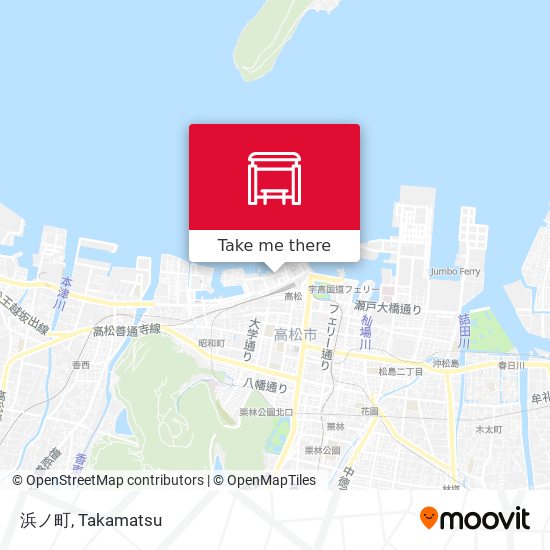 浜ノ町 map