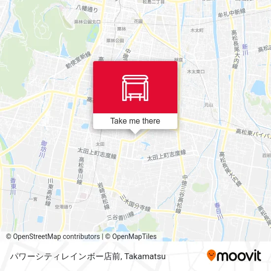 パワーシティレインボー店前 map