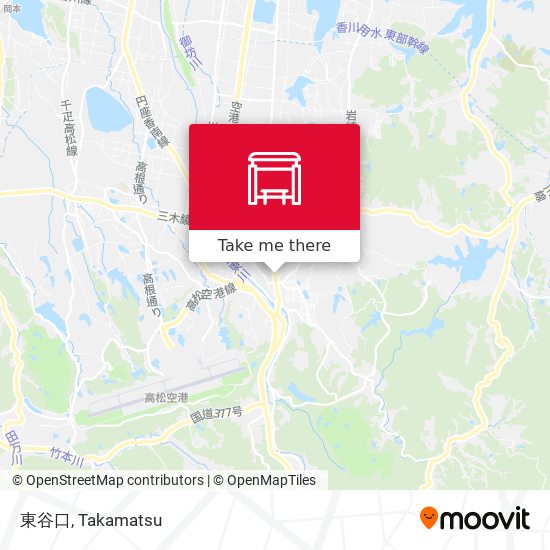 東谷口 map