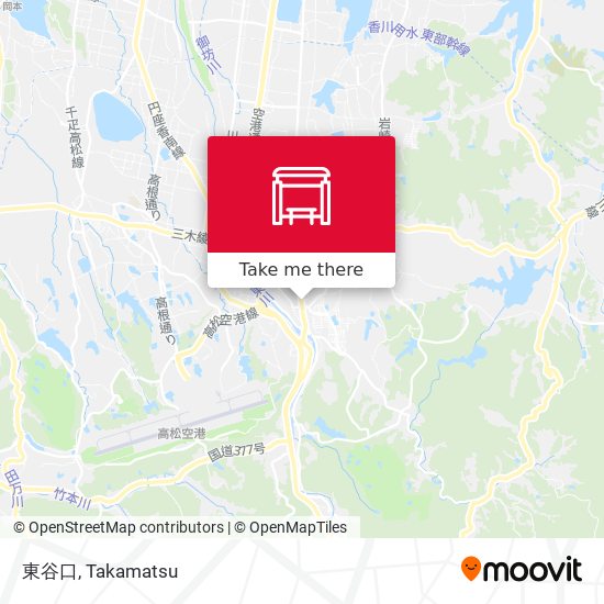 東谷口 map