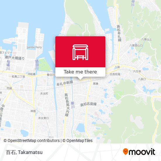 百石 map