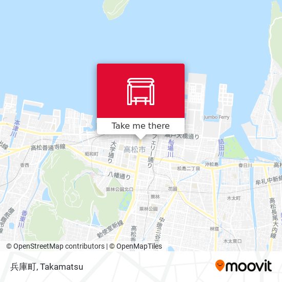 兵庫町 map