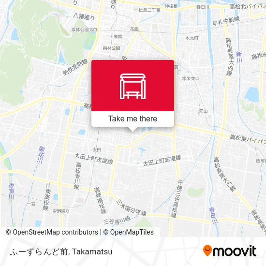 ふーずらんど前 map