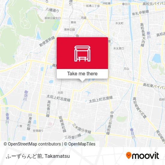 ふーずらんど前 map