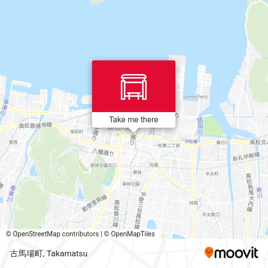 古馬場町 map