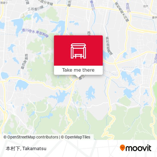 本村下 map