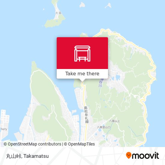 丸山峠 map