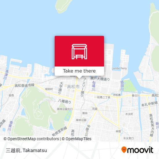 三越前 map