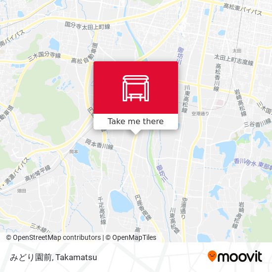 みどり園前 map