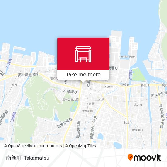 南新町 map