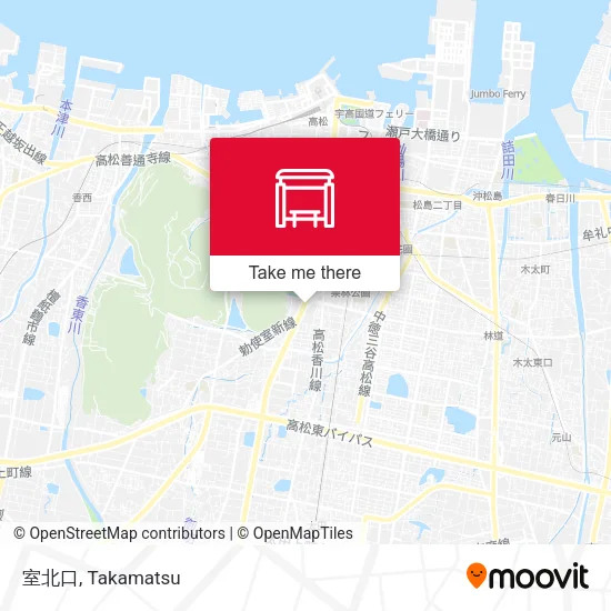 室北口 map