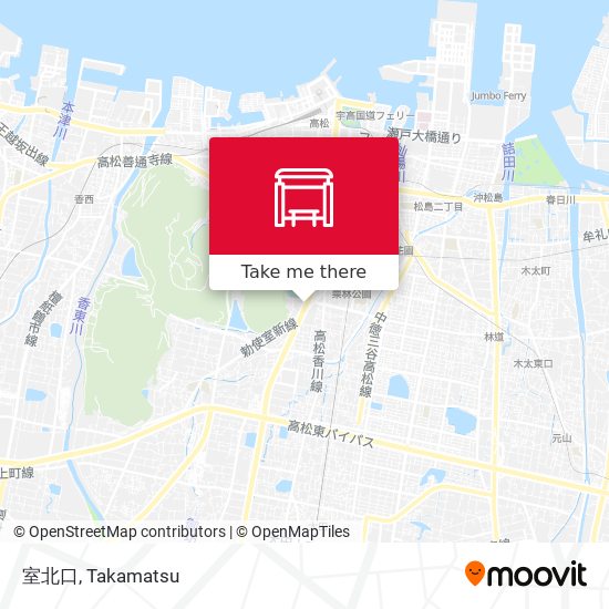 室北口 map