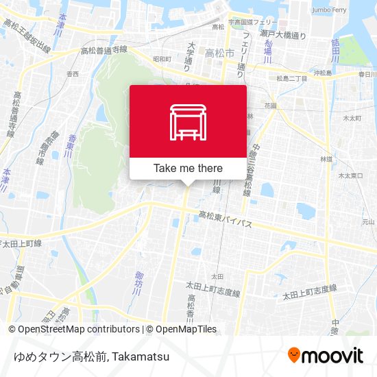 ゆめタウン高松前 map