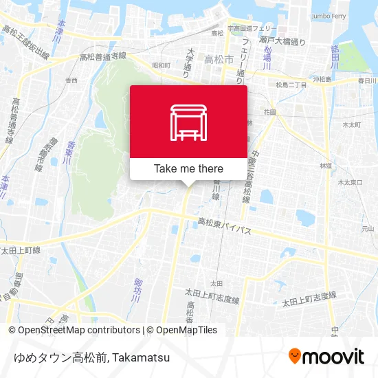 ゆめタウン高松前 map