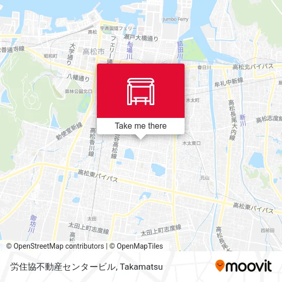 労住協不動産センタービル map