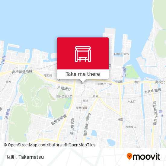 瓦町 map