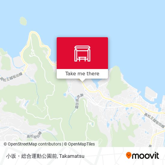 小坂・総合運動公園前 map
