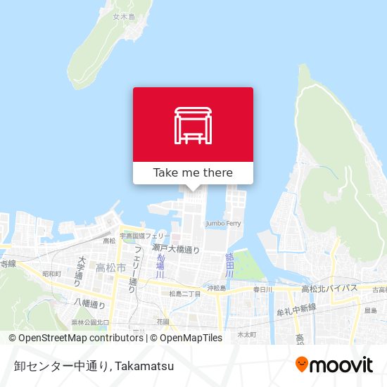 卸センター中通り map