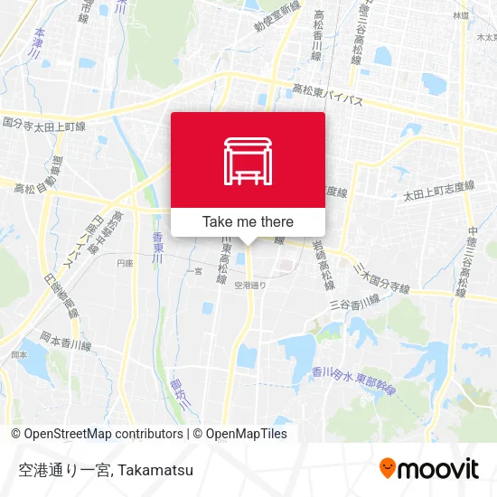 空港通り一宮 map