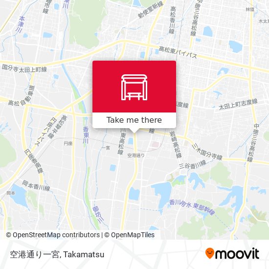 空港通り一宮 map
