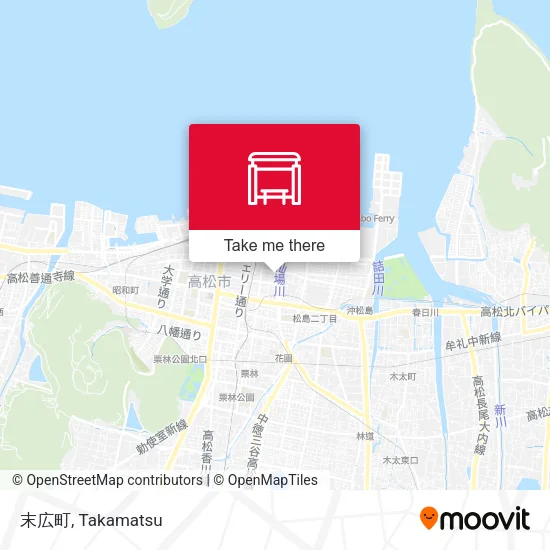 末広町 map