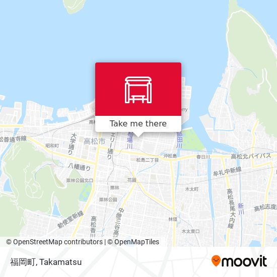 福岡町 map
