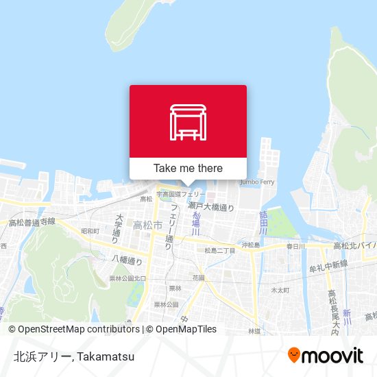 北浜アリー map